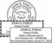 Rhode Island Notary Seals